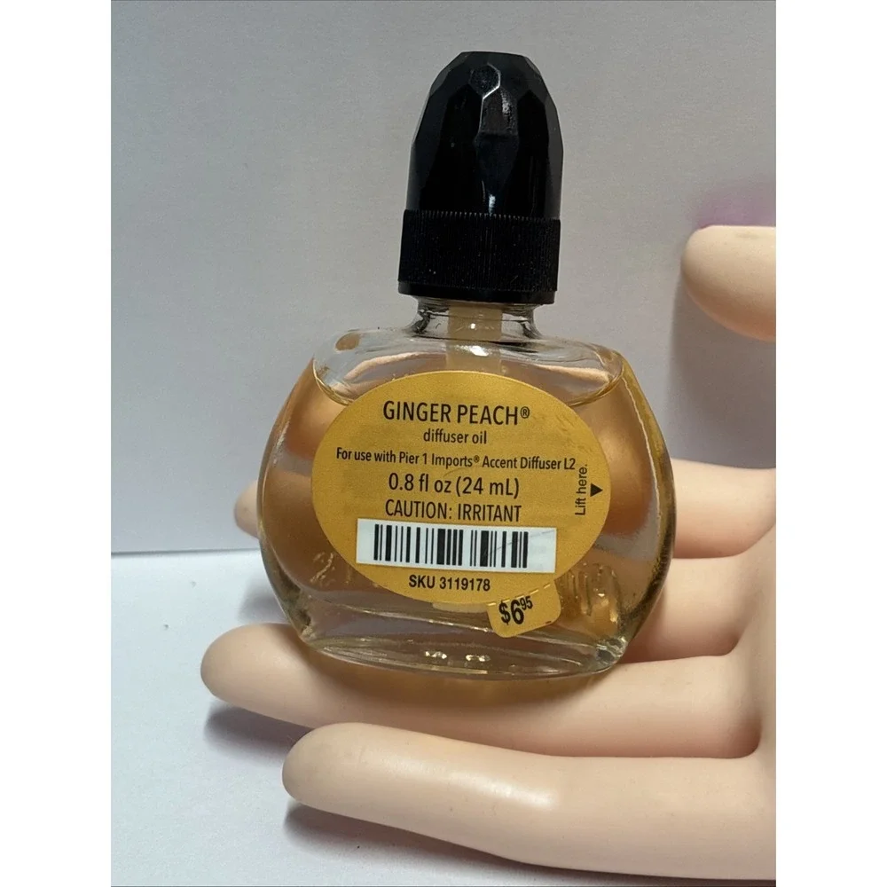 Pier‎ 1 Imports Georgia Peach Diffuser Oil For Accent Diffuser L2 Mini 0.8 oz
